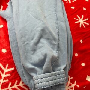 Cozy Blue Jogger Pants